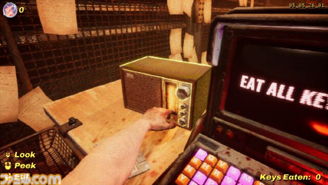 キーボード食べたい欲を治療する謎ホラータイピングゲーム『KEYKRUNCHER』Steamストアページ公開。タイピングの練習にはならなそう
