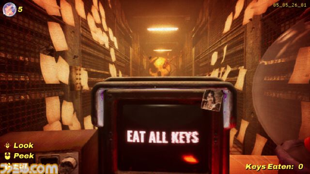 キーボード食べたい欲を治療する謎ホラータイピングゲーム『KEYKRUNCHER』Steamストアページ公開。タイピングの練習にはならなそう