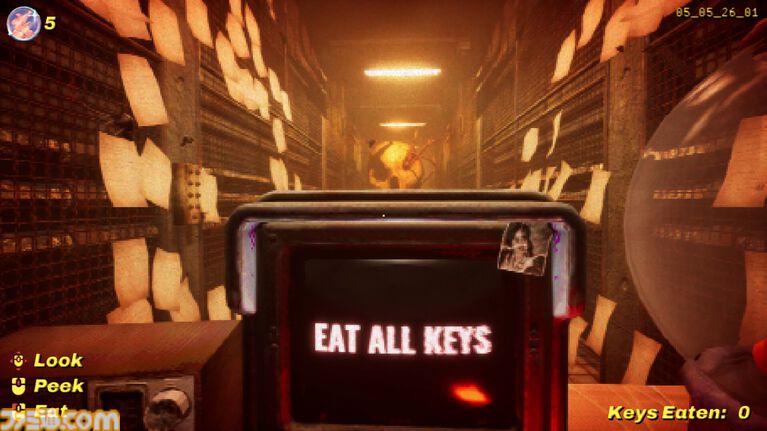 キーボード食べたい欲を治療する謎ホラータイピングゲーム『KEYKRUNCHER』Steamストアページ公開。タイピングの練習にはならなそう