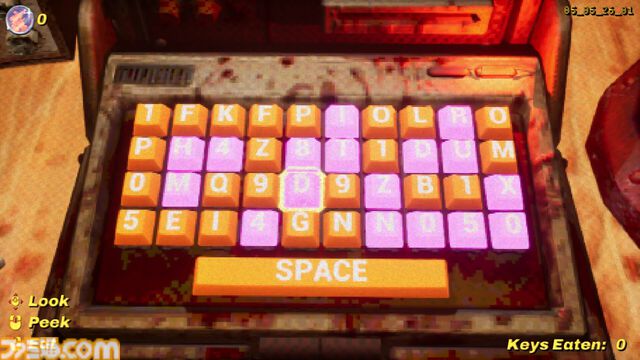 キーボード食べたい欲を治療する謎ホラータイピングゲーム『KEYKRUNCHER』Steamストアページ公開。タイピングの練習にはならなそう