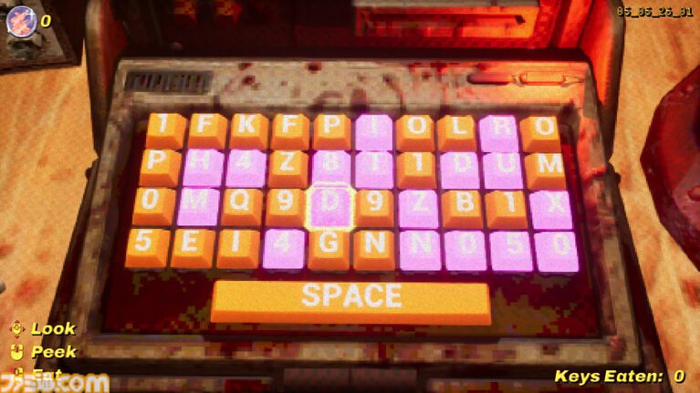 キーボード食べたい欲を治療する謎ホラータイピングゲーム『KEYKRUNCHER』Steamストアページ公開。タイピングの練習にはならなそう