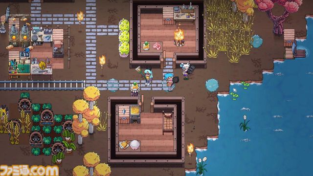 『異星開拓日記 Wonderia』最大8人でエイリアンの惑星を開拓していくサバイバルクラフトゲーム。早期アクセス版が7月23日に発売決定