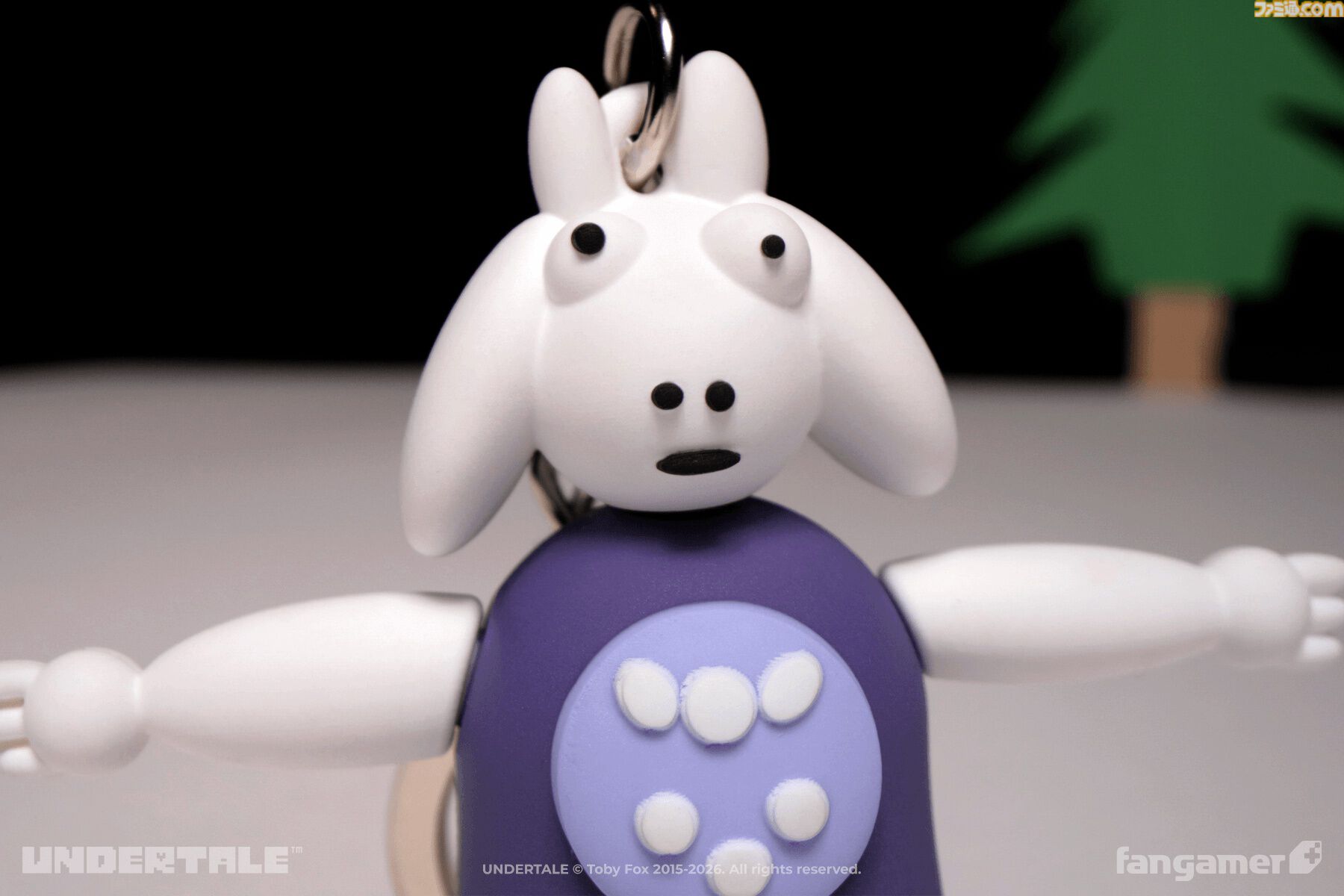 『UNDERTALE』トリエルの3Dキーホルダーとニーナ・マツモトデザインの10周年記念ジャケットが通常販売。7月2日よりFagamer公式ストアにて受付開始