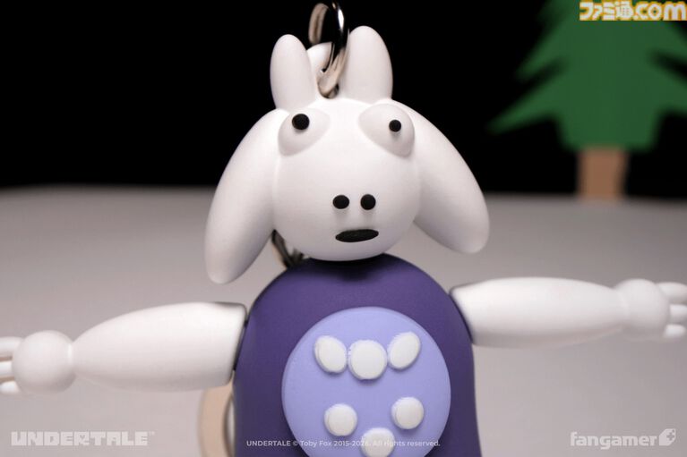 『UNDERTALE』トリエルの3Dキーホルダーとニーナ・マツモトデザインの10周年記念ジャケットが通常販売。7月2日よりFagamer公式ストアにて受付開始