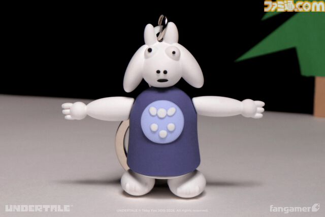 『UNDERTALE』トリエルの3Dキーホルダーとニーナ・マツモトデザインの10周年記念ジャケットが通常販売。7月2日よりFagamer公式ストアにて受付開始