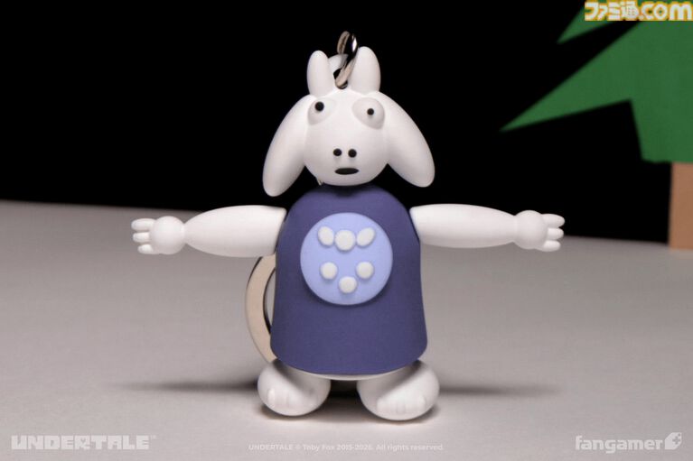 『UNDERTALE』トリエルの3Dキーホルダーとニーナ・マツモトデザインの10周年記念ジャケットが通常販売。7月2日よりFagamer公式ストアにて受付開始