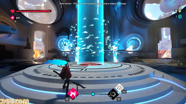 水球になってパイプ内を移動したり戦ったり。新作3DアクションADV『フェイディング・エコー』が7/21発売。序盤の探索やバトルをプレイできる体験版も配信中