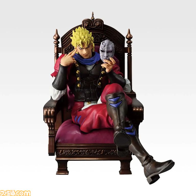 『ジョジョ』宿敵たちを集めた一番くじが11月21日発売決定。ディオから始まり、ディエゴまでの7人がMASTERLISEフィギュアに