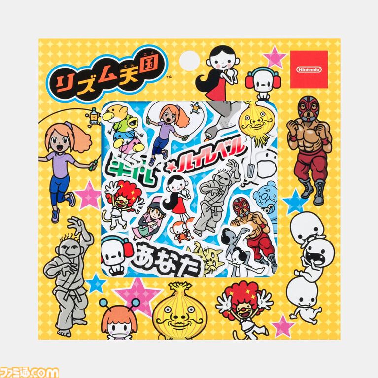 『リズム天国』ウラオモテトートバッグは角度によってバッハが浮かび上がる。リズム脱毛ポーチや輪くぐりアクキーなど新グッズ登場
