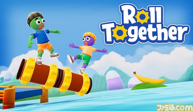 『Roll Together』Steamで7月15日より配信開始。強大なローラーに乗ってふたりで操作する、絶対にうまくいくはずない協力アクションゲーム