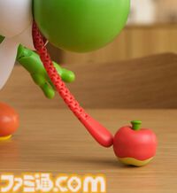 『スーパーマリオ』ヨッシーの舌がリアルに伸びる。フルーツをキャッチするギミック付きフィギュアが海外で展開