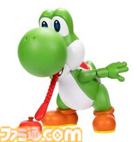 『スーパーマリオ』ヨッシーの舌がリアルに伸びる。フルーツをキャッチするギミック付きフィギュアが海外で展開