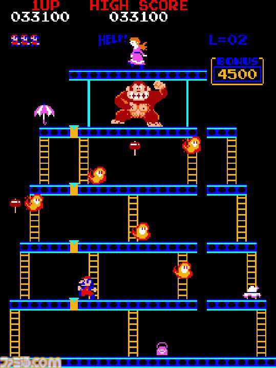 アーケード版『ドンキーコング』45周年。宮本茂氏が初めて手掛けたアクションゲーム。マリオの初登場作品としても知られている【今日は何の日？】