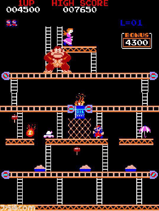 アーケード版『ドンキーコング』45周年。宮本茂氏が初めて手掛けたアクションゲーム。マリオの初登場作品としても知られている【今日は何の日？】