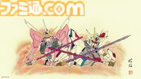 「ガンダムSEEDねぶた」が青森市を練り歩く。マイティーストライクフリーダムガンダムとインフィニットジャスティスガンダム弐式が青森ねぶた祭に出展