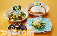 『ポケモン』海と山をテーマにしたポケモンのスペシャルメニューが全国のプロントに登場。ピカチュウの真夏のマンゴーミルクや空飛ぶカイリューのトマトクリーム生パスタなど名前だけでおいしそう