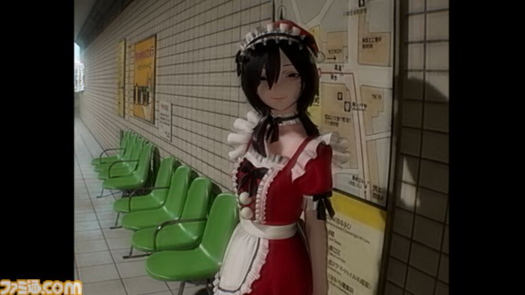 『RouteWhom／ルートフーム』メイド風サンタコス少女と歩むリミナルスペース脱出ホラー。体験版が7～8月にかけて公開