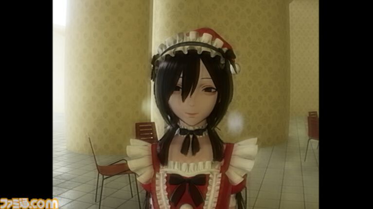 『RouteWhom／ルートフーム』メイド風サンタコス少女と歩むリミナルスペース脱出ホラー。体験版が7～8月にかけて公開