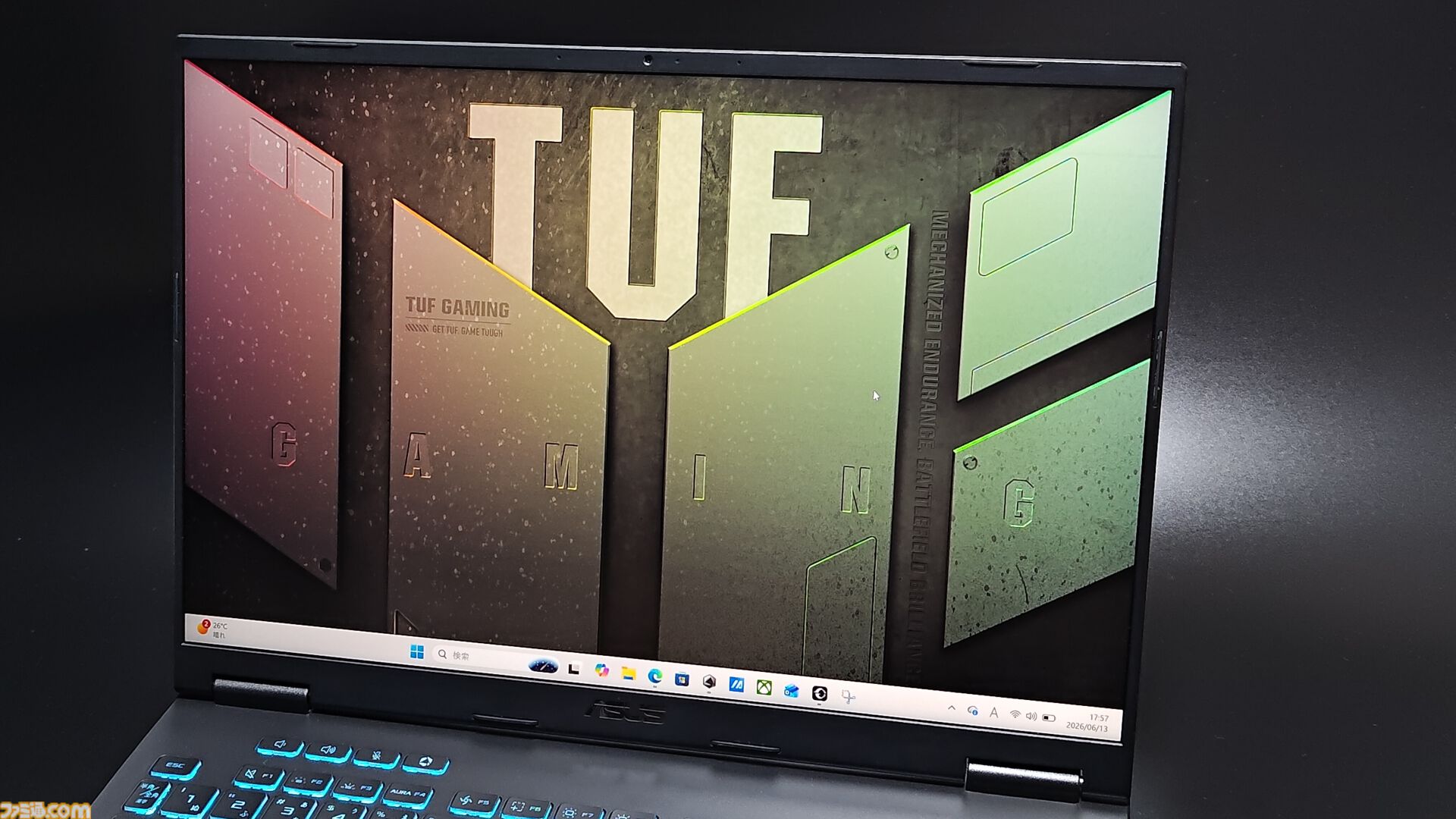 ASUS "TUF Gaming F16" 実機レビュー。『Forza Horizon 6』WQHDで200fps超え＆米軍MIL規格対応、Amazonプライムデーで9万円オフの21万円