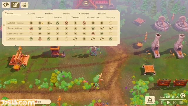 『Necromancer's Workshop』ゾンビを働かせて商品を作り出し、工房を大きくしていく経営シミュ。死は労働をやめる理由にはならない