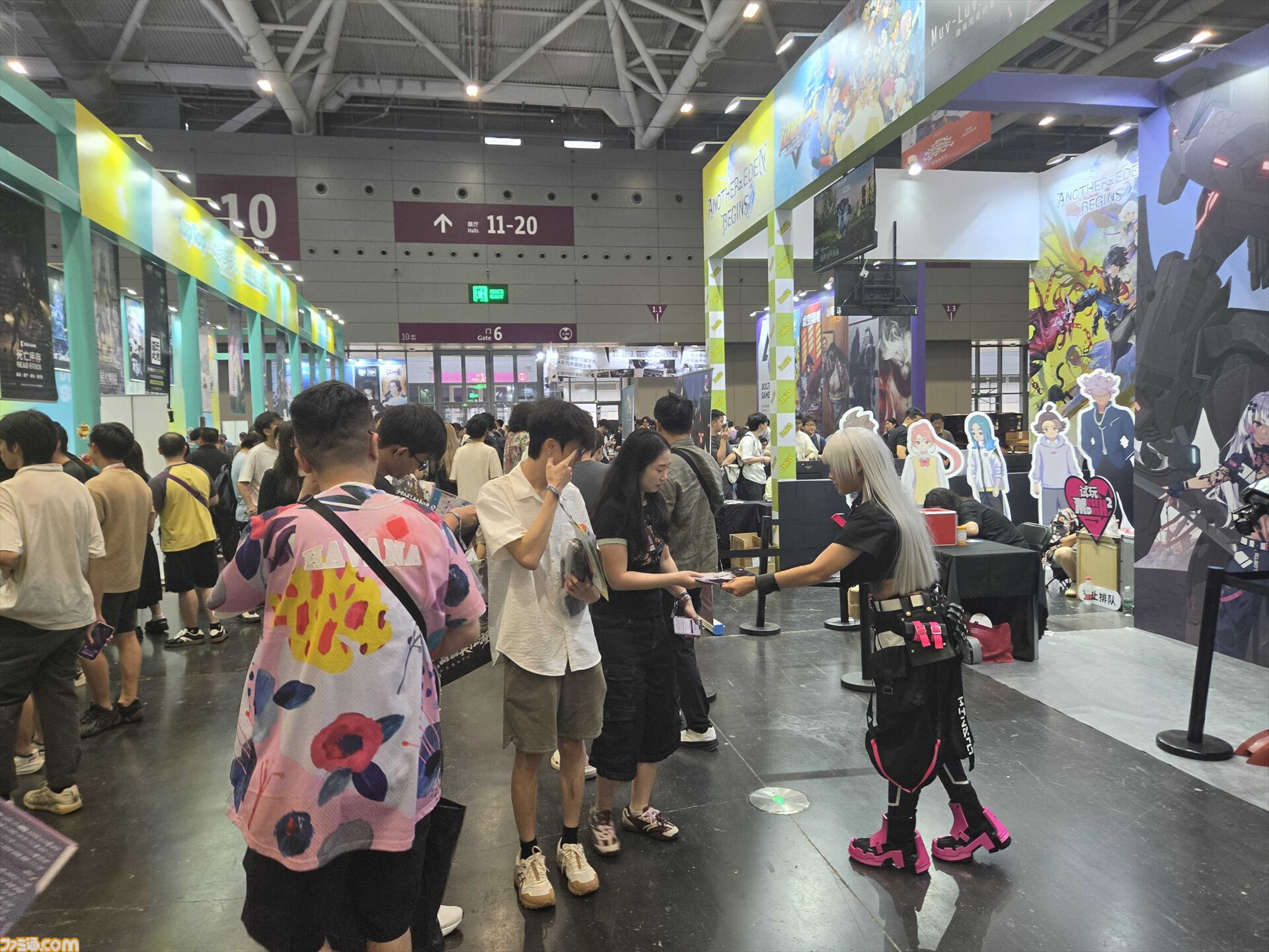 中国・ 深圳のゲームイベント“G-FUSION GAME FEST”にファミ通がブースを出展。『アナザーエデン ビギンズ』や『イナズマイレブン』『マブラヴ』新作、『MUSE DASH 2』などにファンが集う