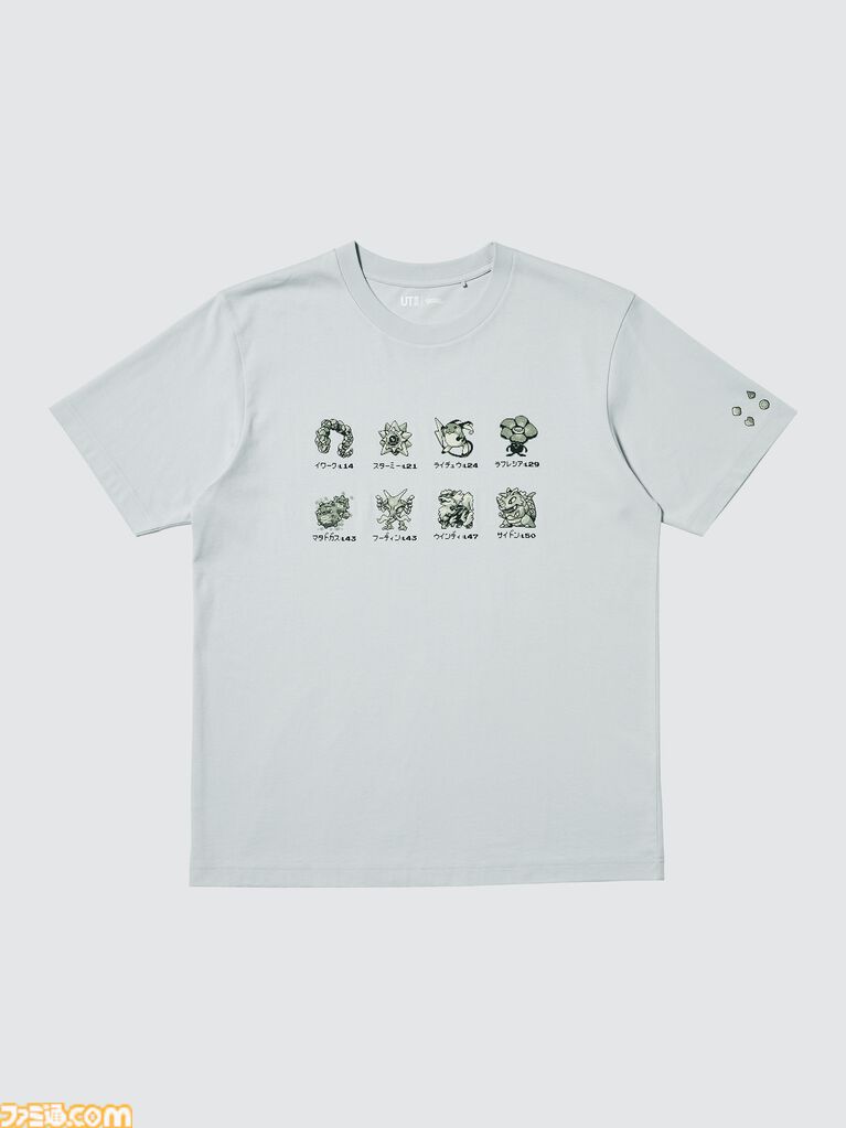 『ポケモン』ユニクロUT第2弾が7月24日より発売決定。ドット絵のゲンガーやミュウツー、初代ジムリーダーの手持ちポケモンなどのデザインがラインアップ