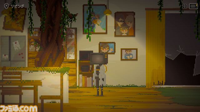 『人のいない世界に』人類滅亡後の世界で、ロボットが自身の記憶を辿る終末ドット絵アドベンチャー。ウィッシュリスト1万件突破の注目作、配信中の体験版にアップデートが実装