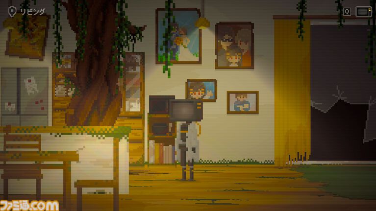 『人のいない世界に』人類滅亡後の世界で、ロボットが自身の記憶を辿る終末ドット絵アドベンチャー。ウィッシュリスト1万件突破の注目作、配信中の体験版にアップデートが実装