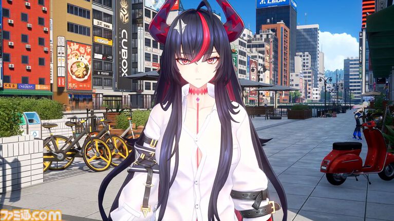 『NTE: Neverness to Everness』新キャラ・真紅（声：田所あずさ）はクール系ドラゴン娘、反転目の超高速モードでビルからビルへと飛び移る。リーチ麻雀でも大活躍