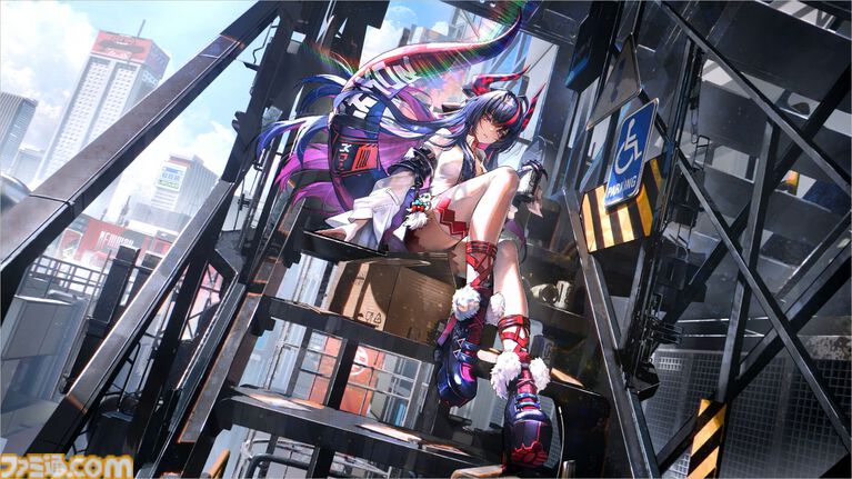 『NTE: Neverness to Everness』新キャラ・真紅（声：田所あずさ）はクール系ドラゴン娘、反転目の超高速モードでビルからビルへと飛び移る。リーチ麻雀でも大活躍