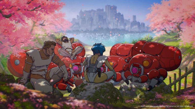 新作アニメ『攻殻機動隊』“人形使い”ら集結のキービジュアル第4弾解禁。草薙素子役・坂本真綾さん「敦子さんへの感謝と寂しさを噛みしめる大事な時間に」