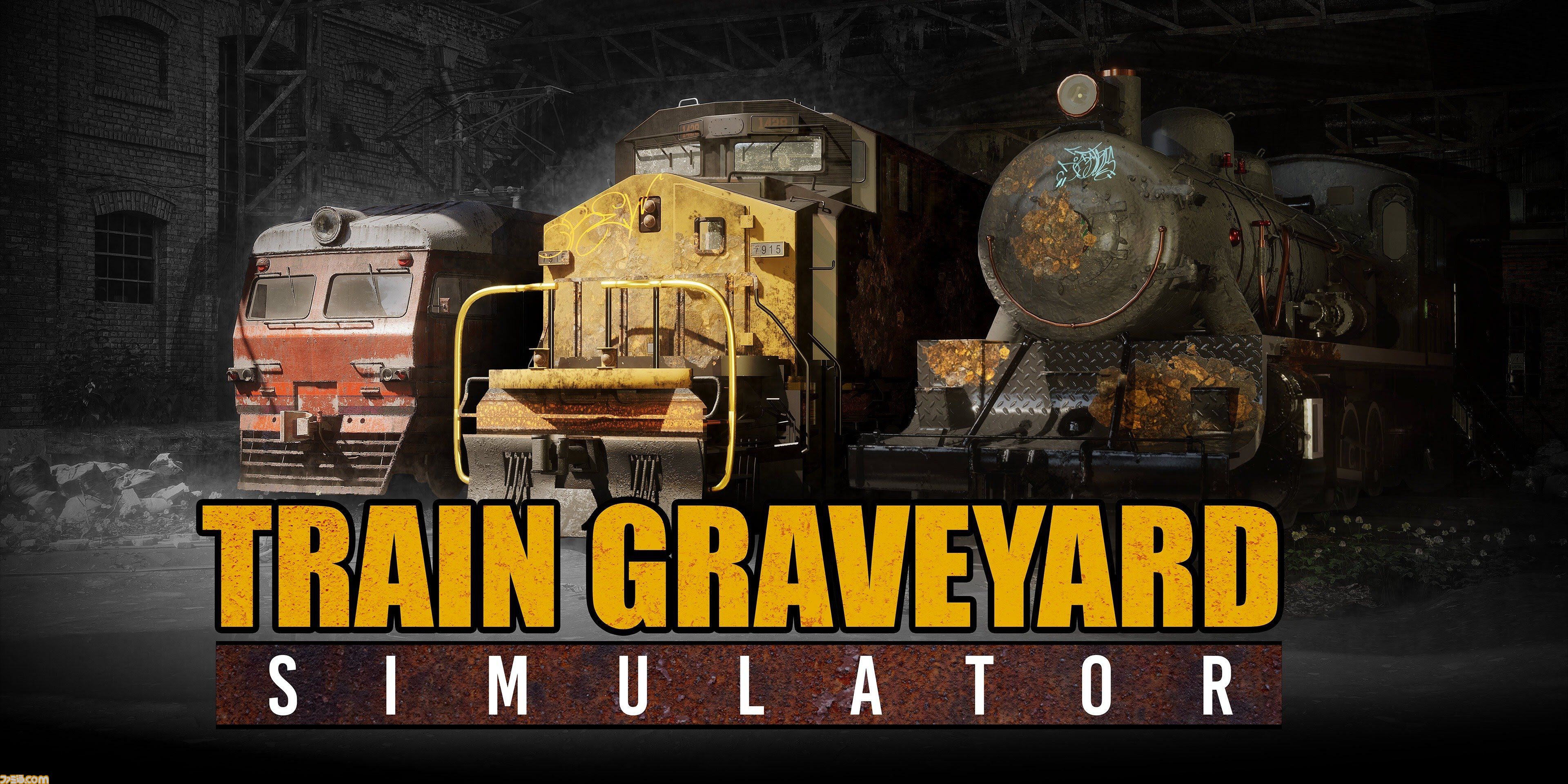 『Train Graveyard Simulator』列車解体系スクラップ屋シム発表。デカい車両をハンマー、ノコギリ、トーチでバラバラにする達成感のやみつきになりそう