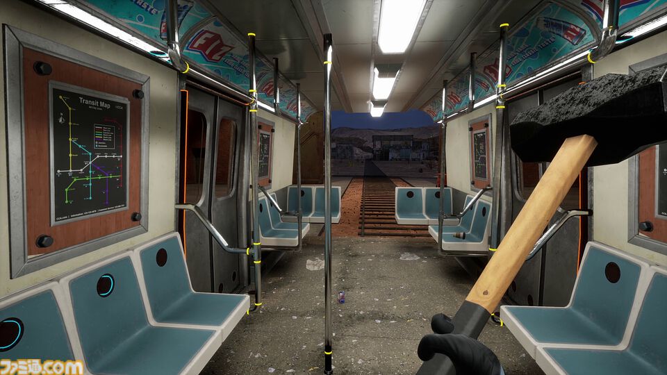 『Train Graveyard Simulator』列車解体系スクラップ屋シム発表。デカい車両をハンマー、ノコギリ、トーチでバラバラにする達成感のやみつきになりそう