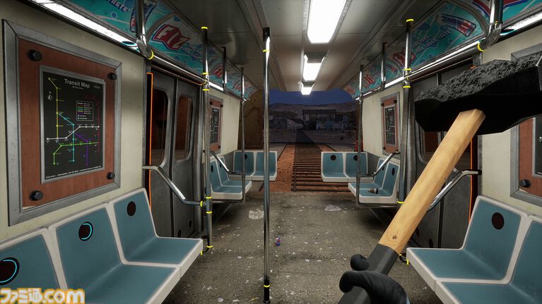 『Train Graveyard Simulator』列車解体系スクラップ屋シム発表。デカい車両をハンマー、ノコギリ、トーチでバラバラにする達成感のやみつきになりそう