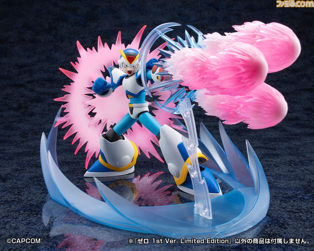 ロックマンX』ゼロの初登場姿が限定プラモ化。全長約300mmのスパイラル