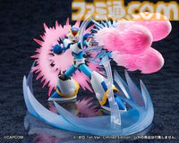 『ロックマンX』ゼロの初登場姿が限定プラモ化。全長約300mmのスパイラルクラッシュバスターエフェクトがド迫力！ コトブキヤで12月に発売。