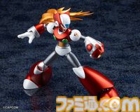『ロックマンX』ゼロの初登場姿が限定プラモ化。全長約300mmのスパイラルクラッシュバスターエフェクトがド迫力！ コトブキヤで12月に発売。