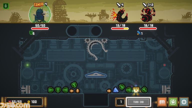 『ブッラカトル』コインプッシャーとローグライトが融合したシステムが異色過ぎる。多脚戦車で挑む終末世界のデッキ構築型ローグライトがSteamで早期アクセス開始