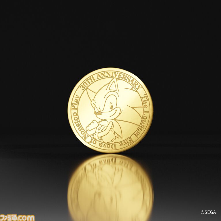 東京ゲームショウ30周年記念チケットが7月11日12時より発売開始。『ソニック』『ロックマン』などの純金メダルとTGS2026入場券セットで330万円
