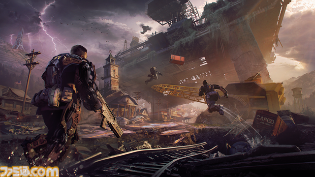 『Exoborne』そんなのあり？ 竜巻に乗ってハイジャンプからの急襲。自然災害に翻弄される新タイプのエクストラクトシューター【SGF2024】