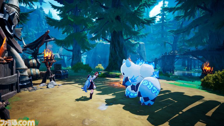 『ドラゴンソード:アウェイクニング』アニメ調オープンワールドアクションが7月23日に発売。買い切り3480円で楽しめる壮大な冒険
