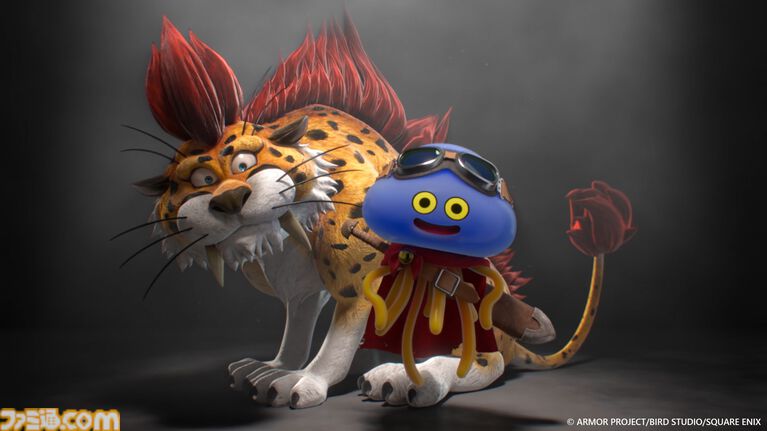 『ドラクエ』40周年記念展に大きさ2メートル以上のキングスライムが出現。おもわず抱きつきたくなるぽよよんボディ