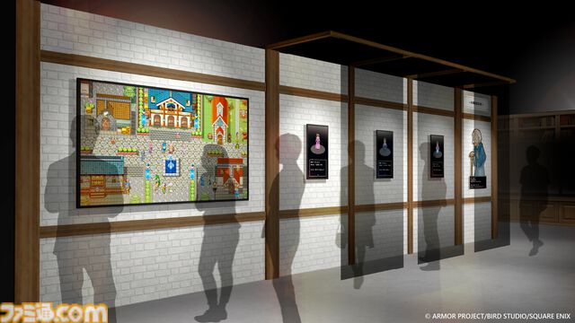 『ドラクエ』40周年記念展に大きさ2メートル以上のキングスライムが出現。おもわず抱きつきたくなるぽよよんボディ