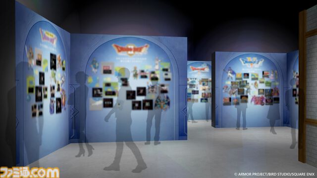 『ドラクエ』40周年記念展に大きさ2メートル以上のキングスライムが出現。おもわず抱きつきたくなるぽよよんボディ