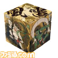 「東洲斎写楽 歌舞伎」「尾形光琳 風神雷神図」のルービックキューブが7月中旬に発売。“ルービックキューブジャポネスク”の新商品