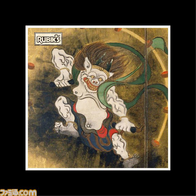 「東洲斎写楽 歌舞伎」「尾形光琳 風神雷神図」のルービックキューブが7月中旬に発売。“ルービックキューブジャポネスク”の新商品