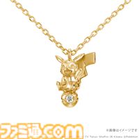 『ポケモン』30周年記念のネックレスが本日（7/10）予約開始。ピカチュウやコイキングがゴールドでリッチに立体化