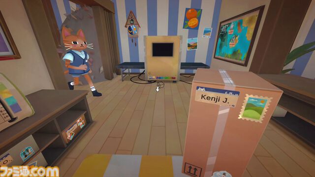 『にゃんこ郵便局』癒しの“ネコ郵便シミュレーション”が本日（7/10）発売。ペナルティなしで、のんびり仕分け・配送作業が楽しめる。4人協力プレイも可能