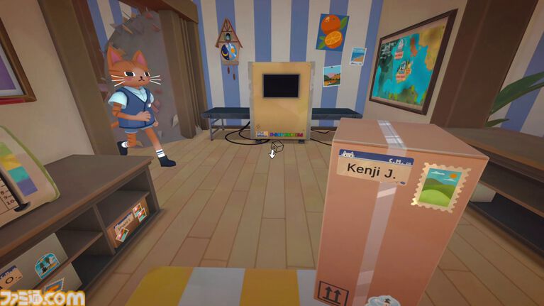 『にゃんこ郵便局』癒しの“ネコ郵便シミュレーション”が本日(7/10)発売。ペナルティなしで、のんびり仕分け・配送作業が楽しめる。4人協力プレイも可能