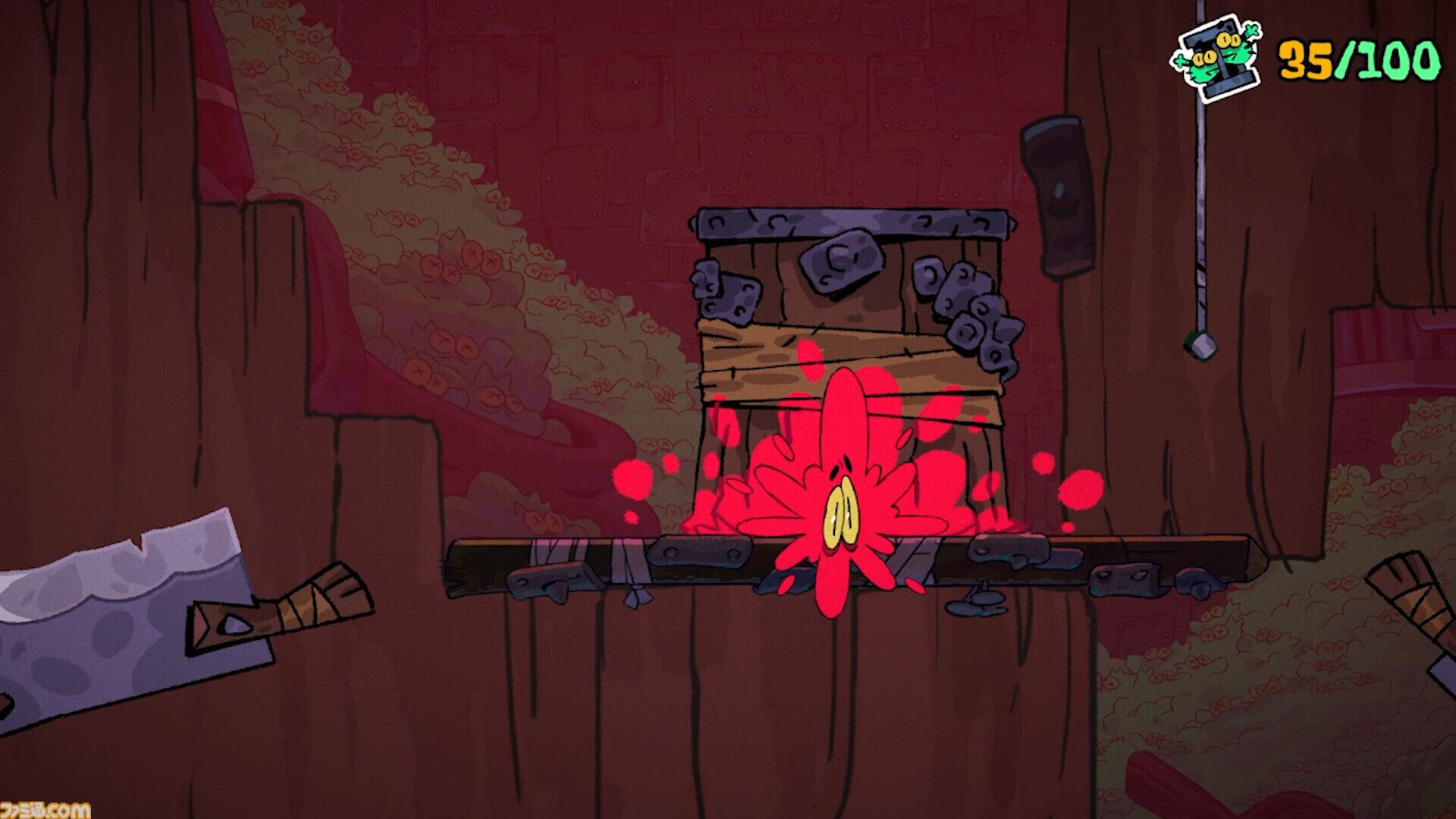 『Deaths Of Peck』不死の身体を活かして進むギミックがおもしろい。海外アニメスタジオが手掛けるハイテンポ2Dアクションのプレイテスト実施中
